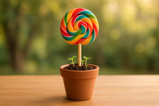Seed-Bearing Lollipop Sticks: A Green Solution