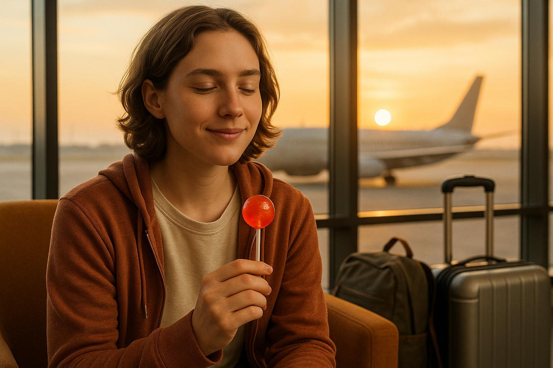 How Organic Lollipops Help with Travel Anxiety