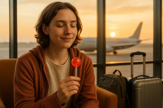 How Organic Lollipops Help with Travel Anxiety