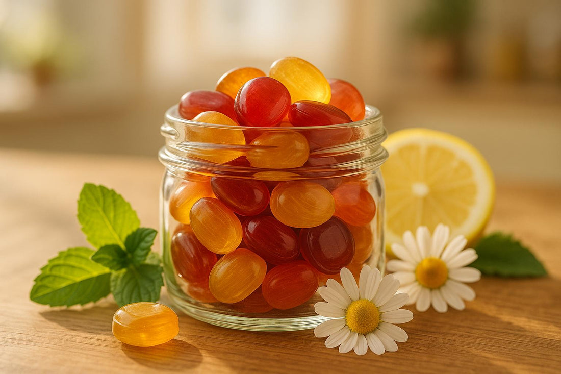 Can Organic Candy Soothe Sore Throats?