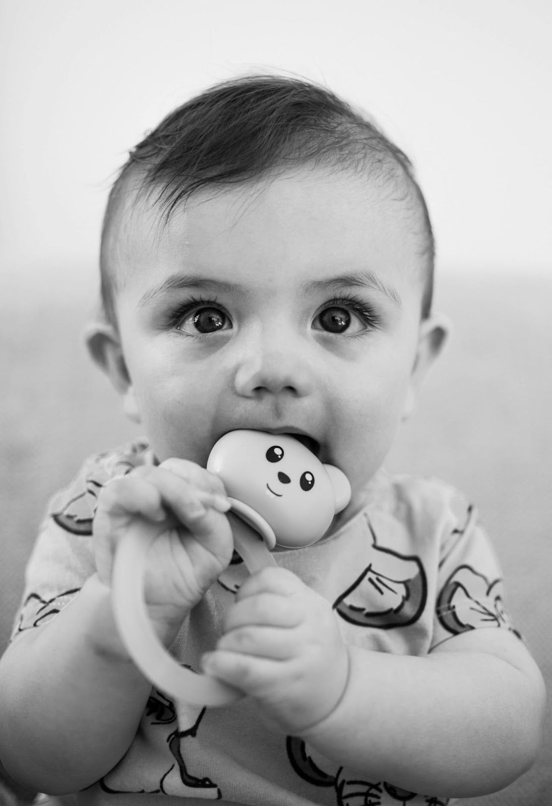 Baby with Teether