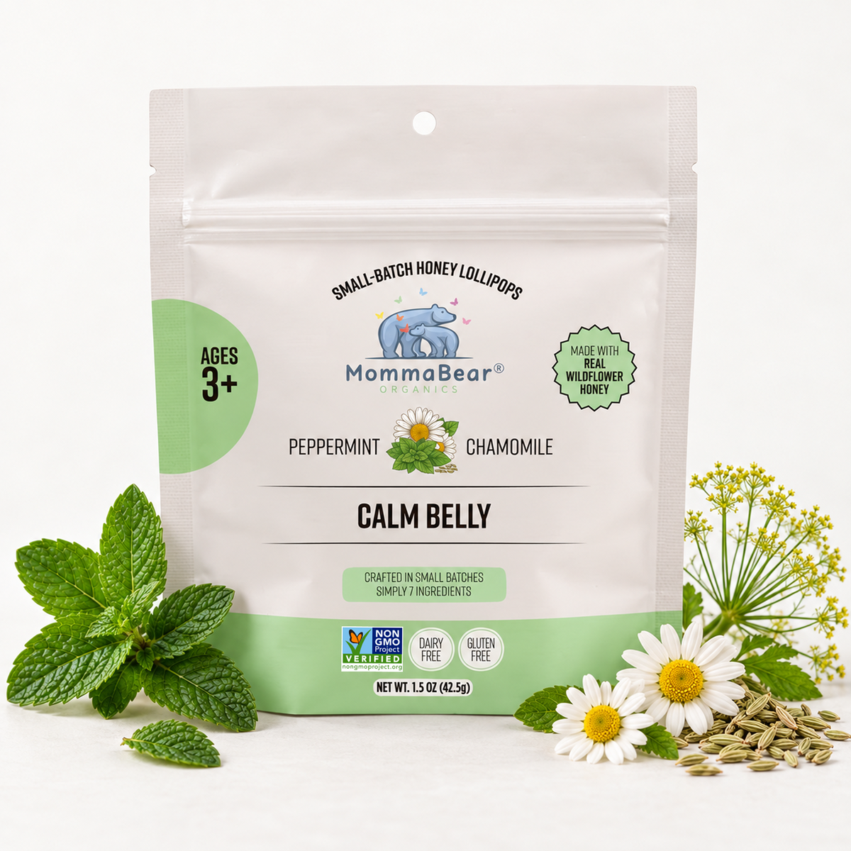 Calm Belly Honey Lollipops (Bundle)