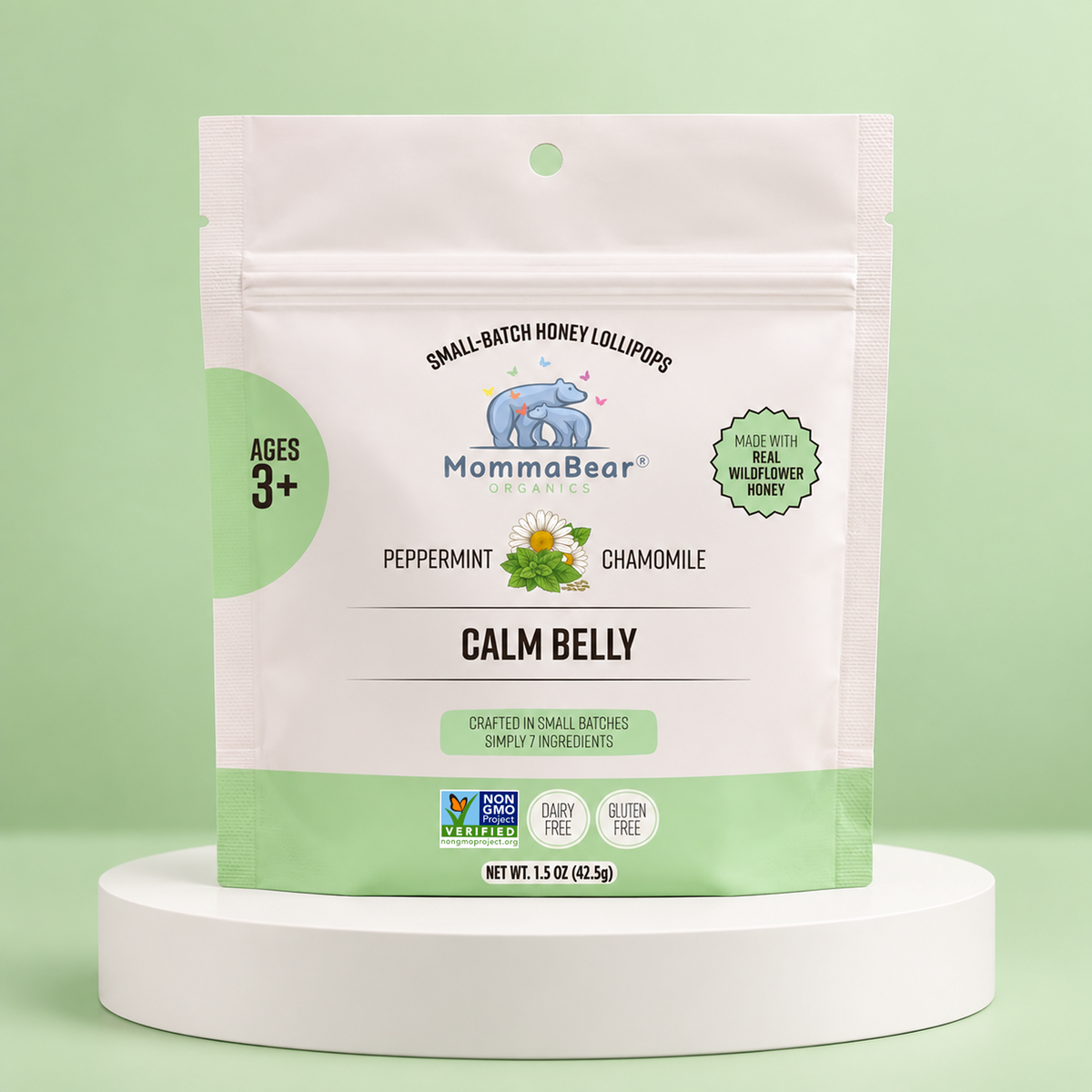 Calm Belly Honey Lollipops (Bundle)