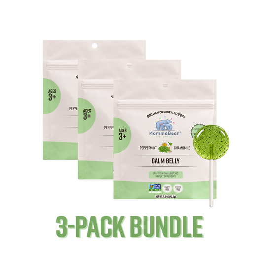 Calm Belly Honey Lollipops (Bundle)