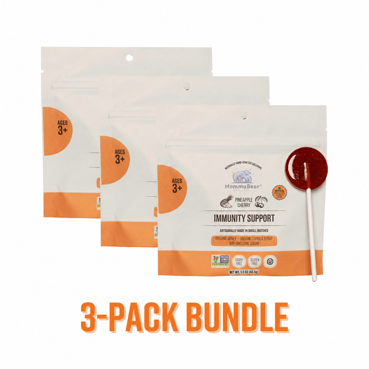 Immunity Support Honey Lollipops for Kids (Bundle)